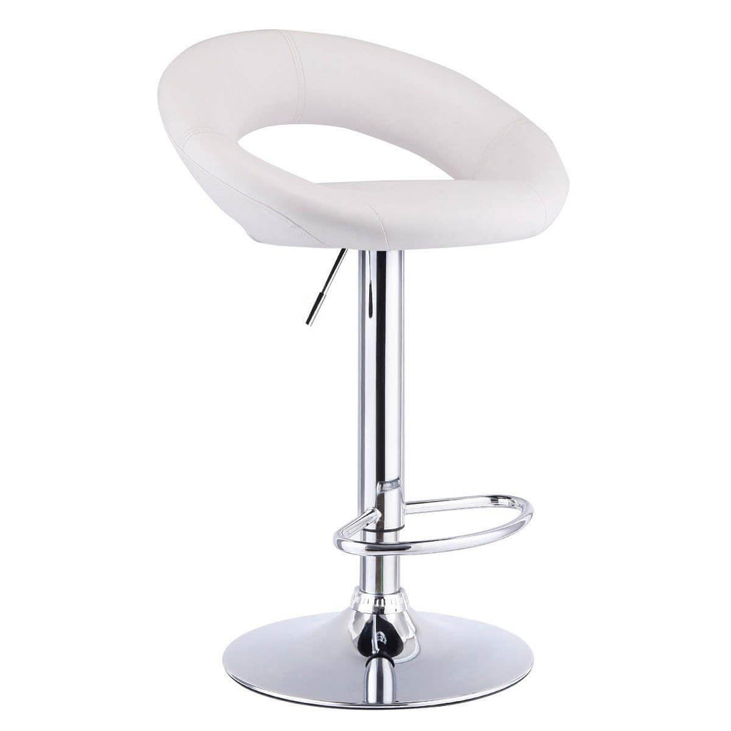 2 barstools, optional color - white