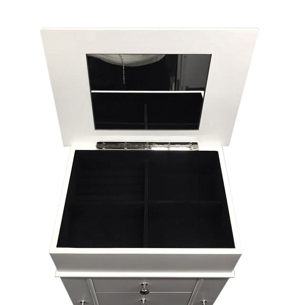 Jewelery cabinet, white