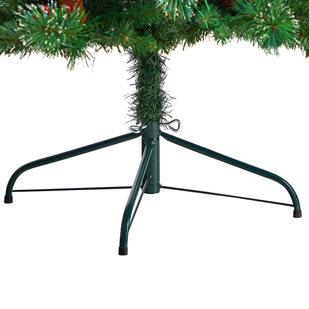 LED artificial tree in several types, warm white-100 LEDs, 120 cm