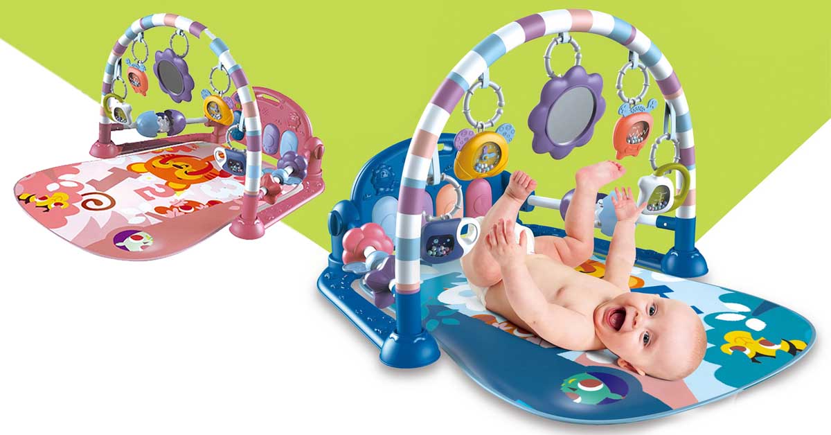 Piano play mat - in several types - pink